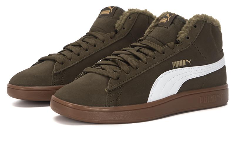 PUMA Smash v2 Mid WTR SD 'White Gold Green' 375870-04