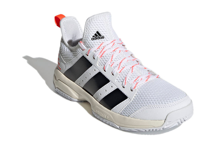 (WMNS) adidas Stabil J 'White Black Solar Red' FZ4655