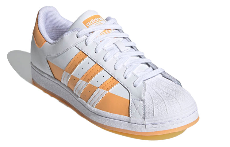adidas Superstar 'Split - White Hazy Orange' FY7702
