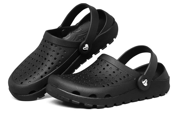 (WMNS) Skechers Footsteps Clogs 'Black' 111070-BBK