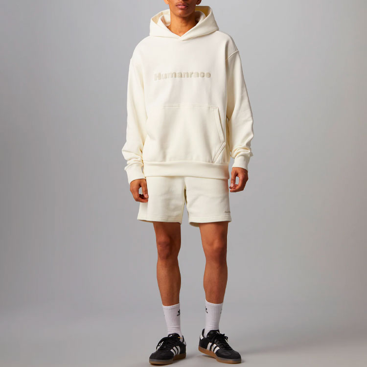 adidas x Pharrell Humanrace Logo Hoodie 'Beige' HG1815