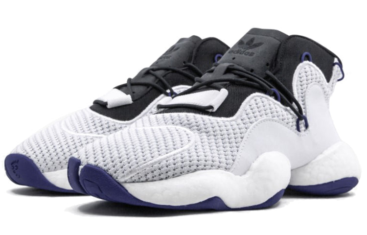 (GS) adidas Crazy BYW J 'Cloud White Real Purple' B41932