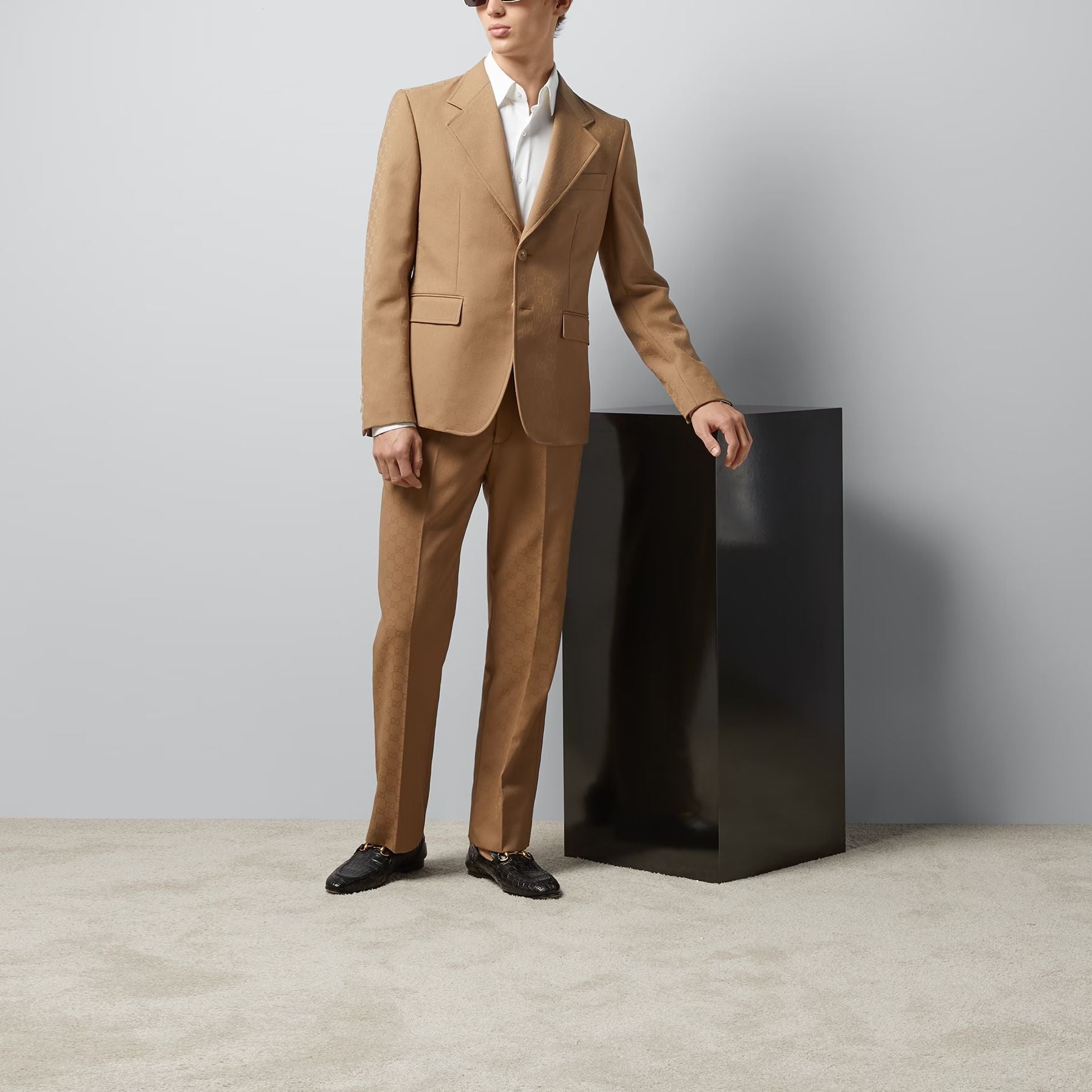 GUCCI GG Polyester Jacket 'Light Brown' 770384-ZAORH-2708