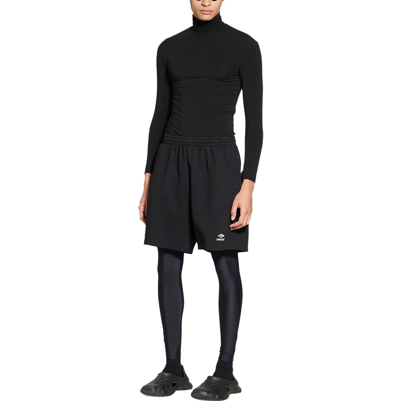 Balenciaga 3B Sports Icon Short 'Black' 697991TMVA61573