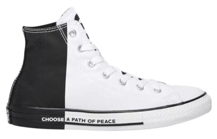 Converse Chuck Taylor All Star Hi Seek Peace 'Black White' 665770F