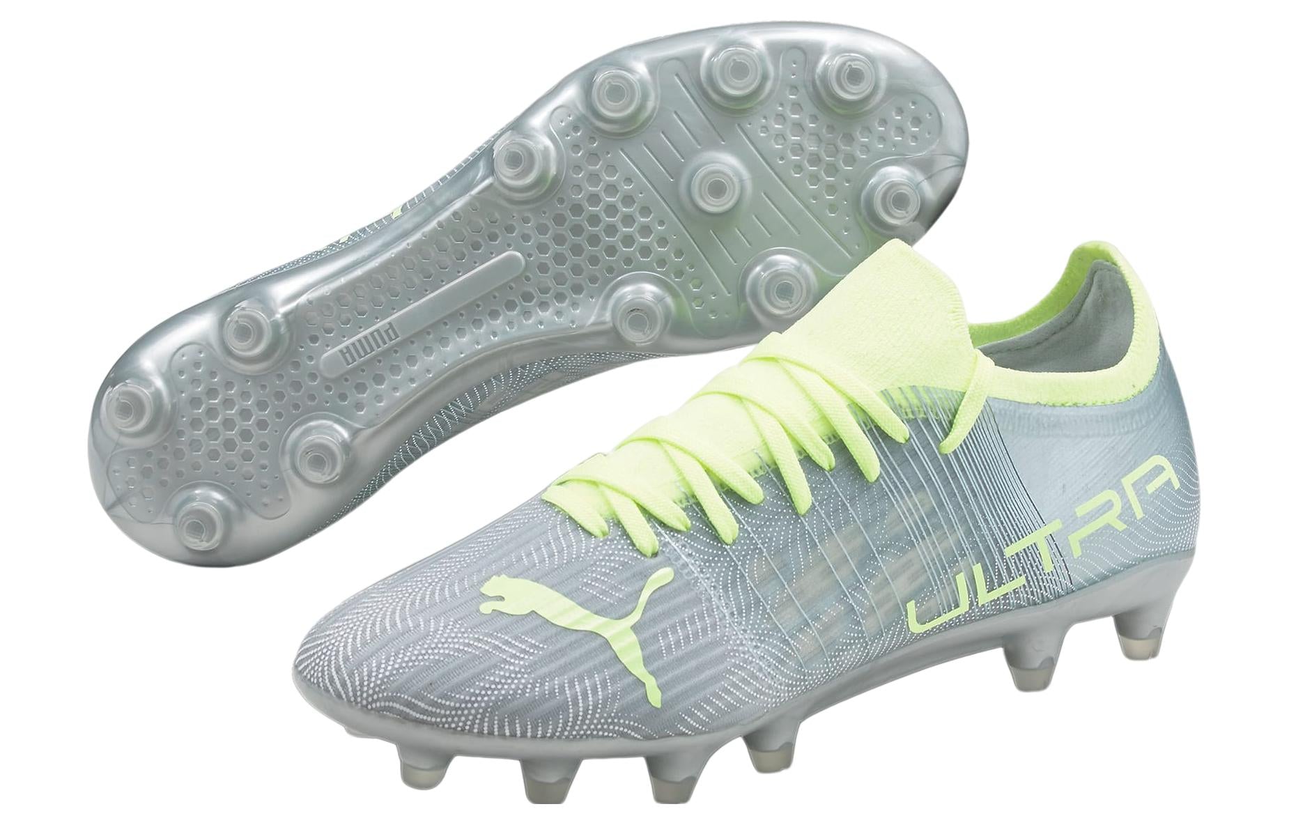 (WMNS) PUMA Ultra 3.4 FG 'Diamond Silver Fizzy Light' 106726-01