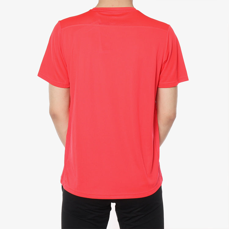 adidas Own The Run Sports Short Sleeve Tee 'Red Grey DX1314