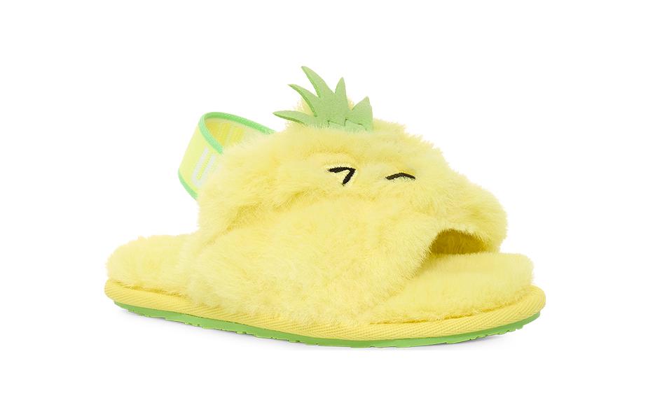 (TD) UGG Fluff Yeah 'Pineapple Stuffie' 1136519T-PNE
