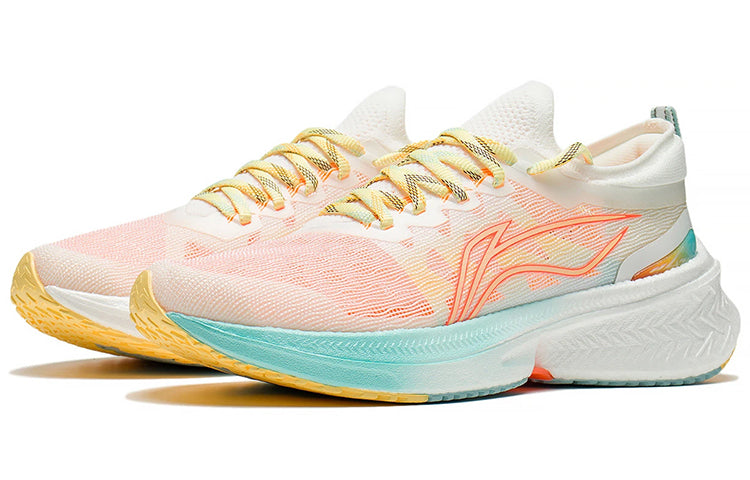 (WMNS) Li-Ning Feidian Discovery 'White Pink Orange' ARMS008-5