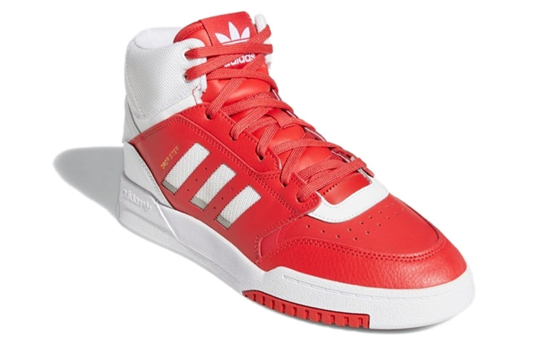 adidas originals Drop Step 'White Red' EF7138