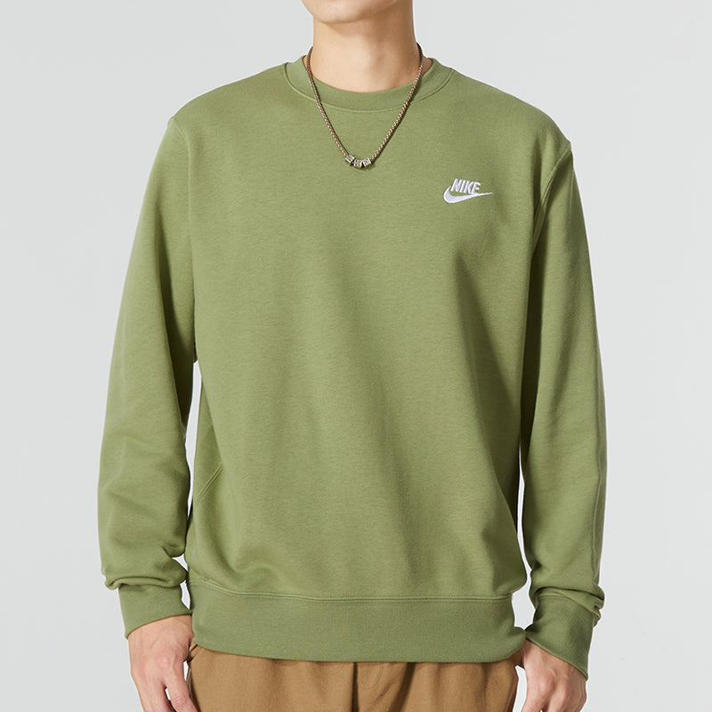 Nike M Nsw Club Crw Ft 'Avocado Green' BV2667-334