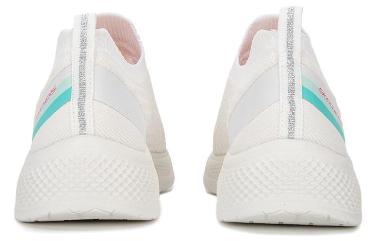 (WMNS) Skechers Thats Fresh 'White Mint Green' 8750049-WHT