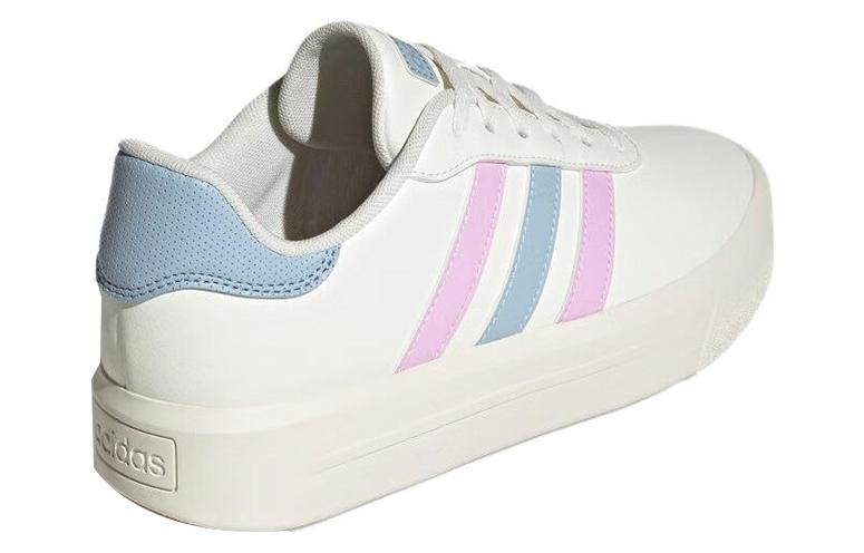 (WMNS) adidas Court Platform Shoes 'Off White Lilac Blue' IE9987