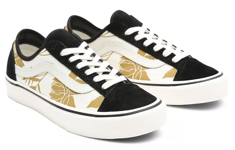 Vans Island Floral Style 36 Decon Sf 'Black White Brown' VN0A3MVL4V4