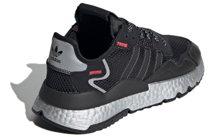 (WMNS) adidas Nite Jogger 'Black Silver Metallic' FV4137