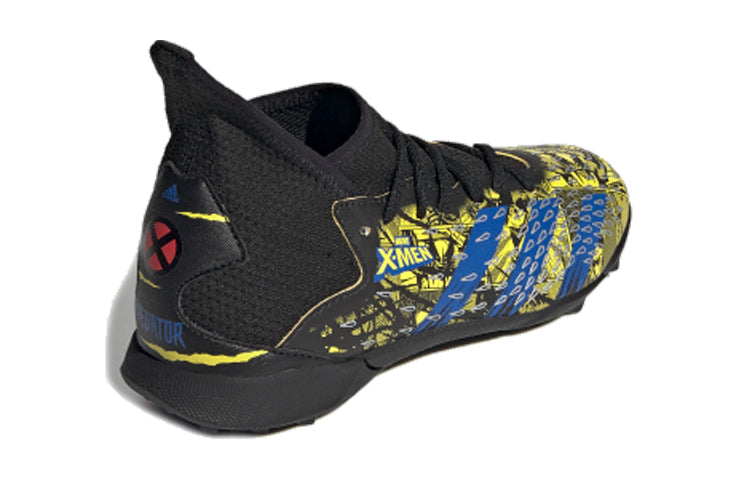 (GS) adidas Predator Freak .3 Tf 'Black Yellow Blue' GZ7554