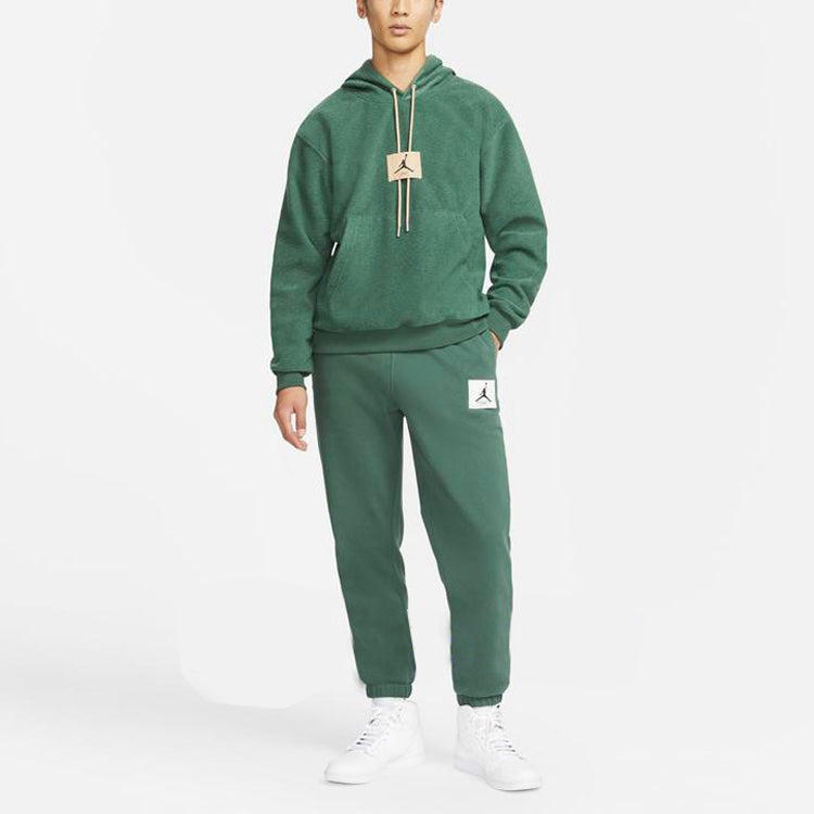 Men's Air Jordan Essentials Statement Casual Sports Knit Long Pants/Trousers Green DA9813-333