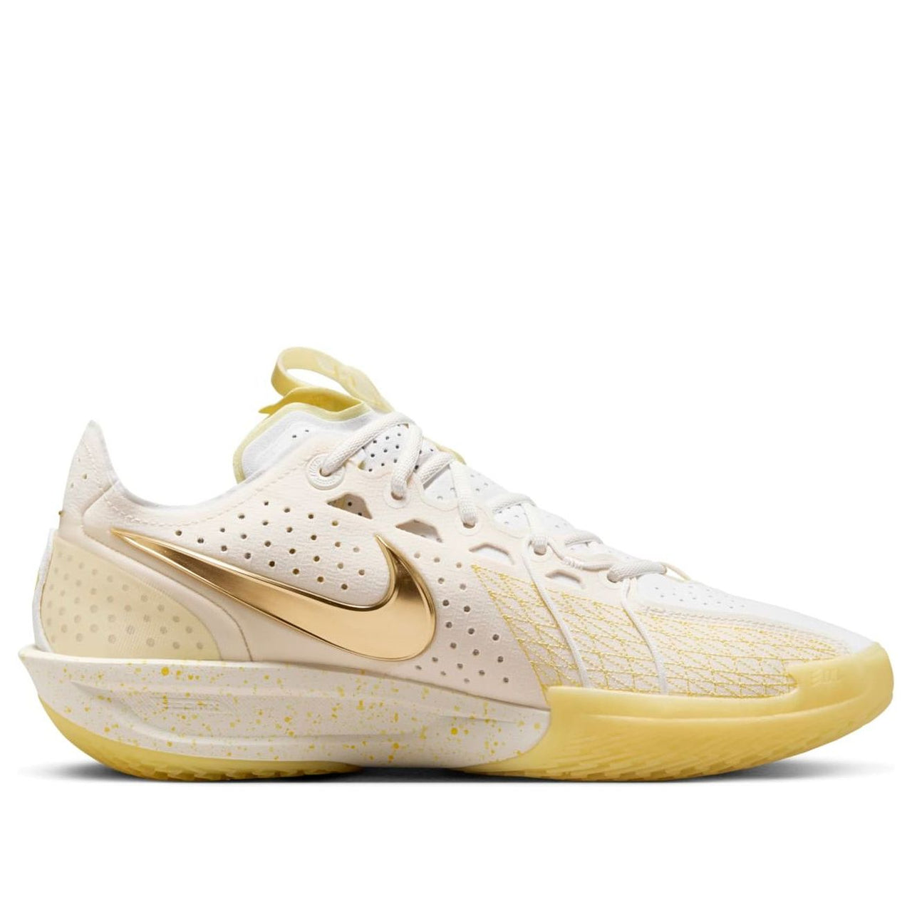 Nike x Jordan Poole Air Zoom GT Cut 3 PE 'Pale Ivory Metallic Gold' FZ1523-100