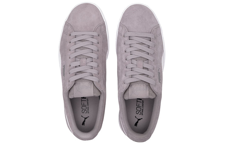 (WMNS) PUMA Vikky Stacked Grey 'Pink Blue' 369144-13