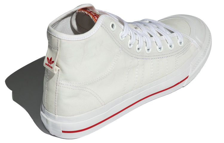 adidas Nizza Hi Rf 'White Red' FY5237