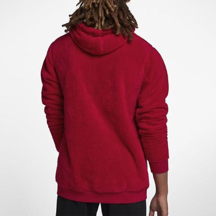Men's Air Jordan Fleece Us Edition Red Pullover AH6250-687