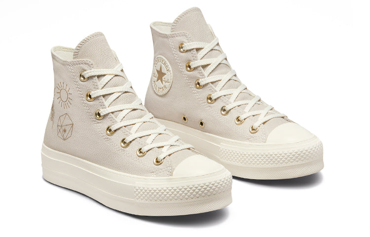 (WMNS) Converse Chuck Taylor All Star Lift Platform High 'Golden Elements' A02205C