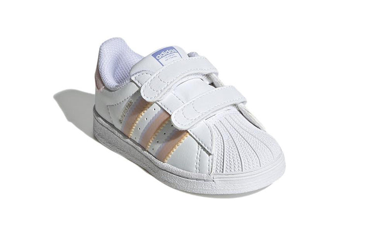 (TD) adidas originals Superstar CF 'White Yellow Pink' GY3364