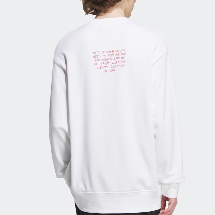 adidas VD Crew Sweatshirts 'White' IT6395