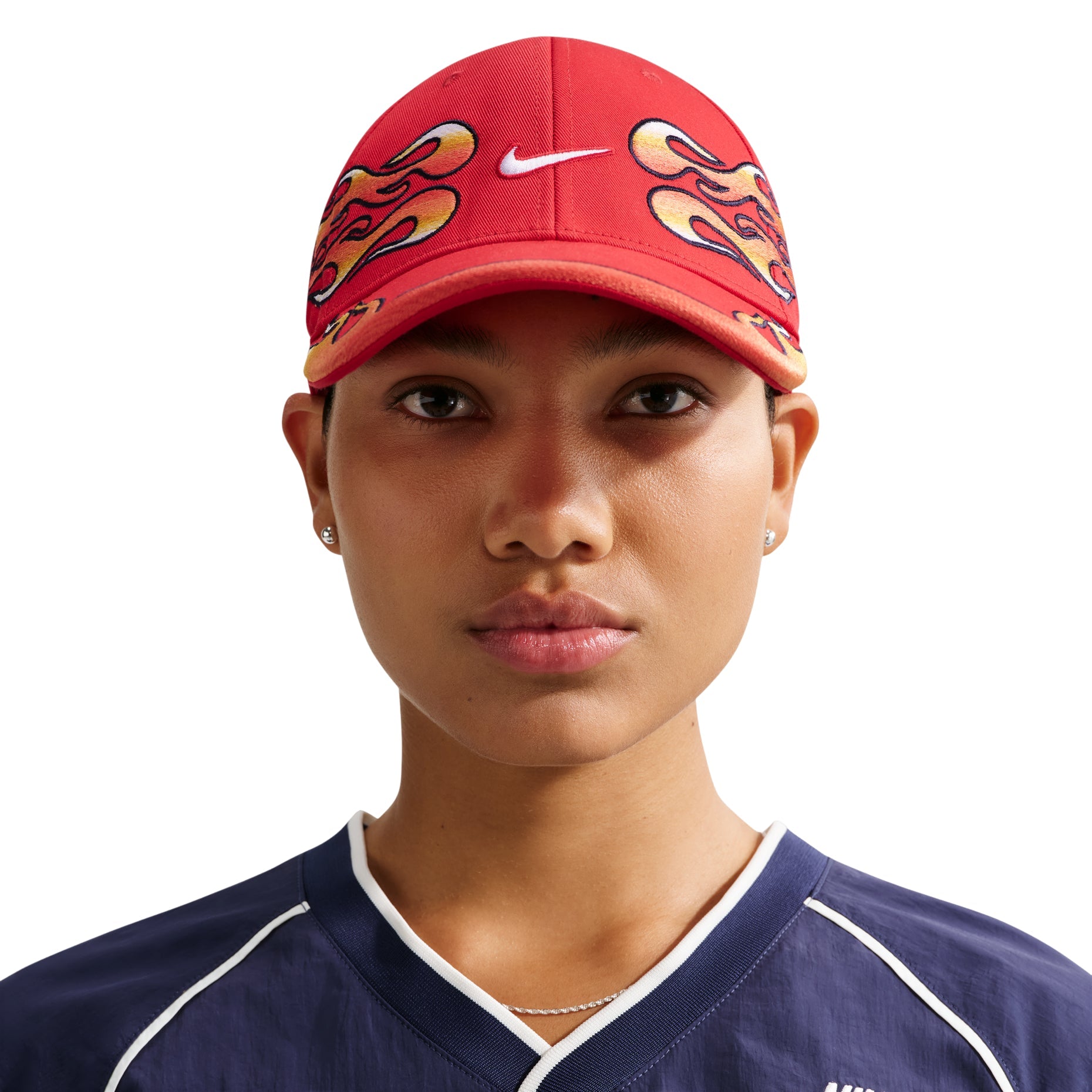Nike Club Semi-Structured OG Flame Cap 'University Red' IH9258-657