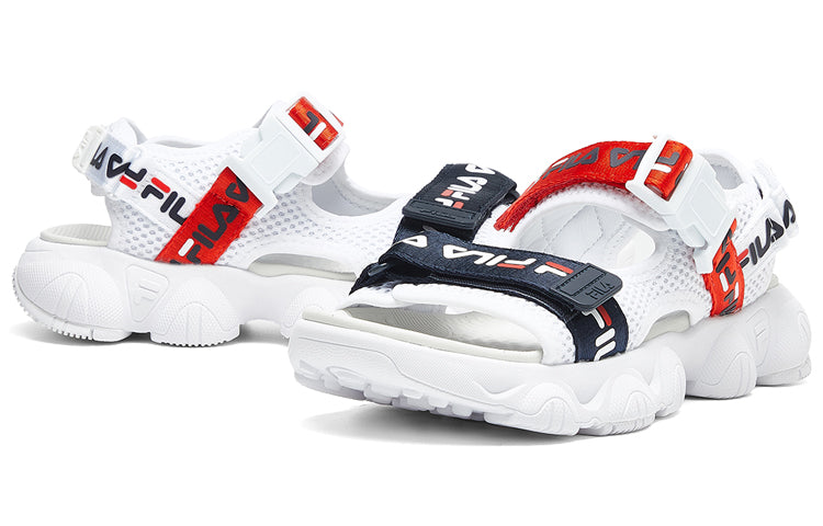(WMNS) FILA Jagger Sports sandals White/black/red F12W024505FWR