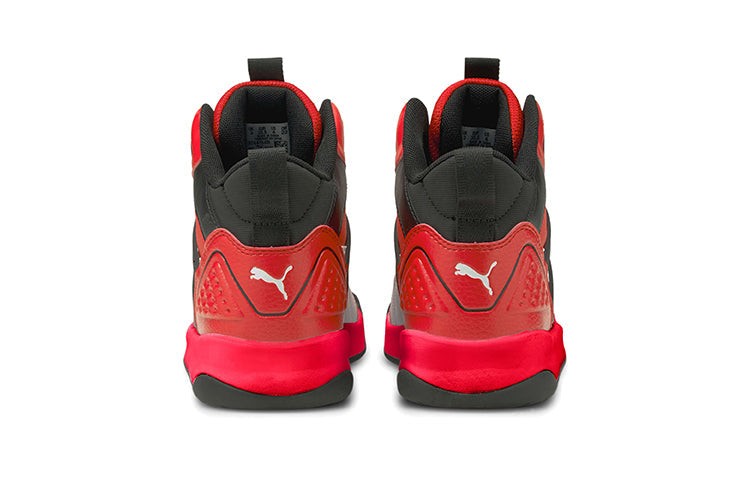 PUMA Backcourt Mid Middle-tops Sneakers K Red 374411-05
