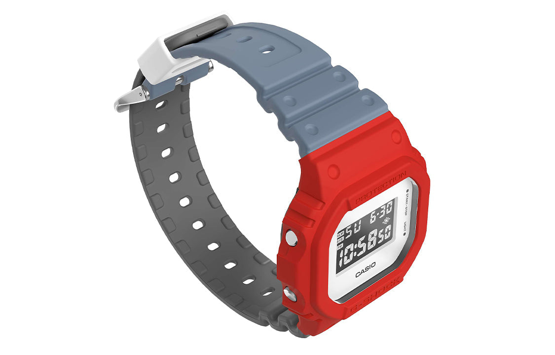 CASIO G-Shock Digital 'Red Grey' DWE-5610-PARK