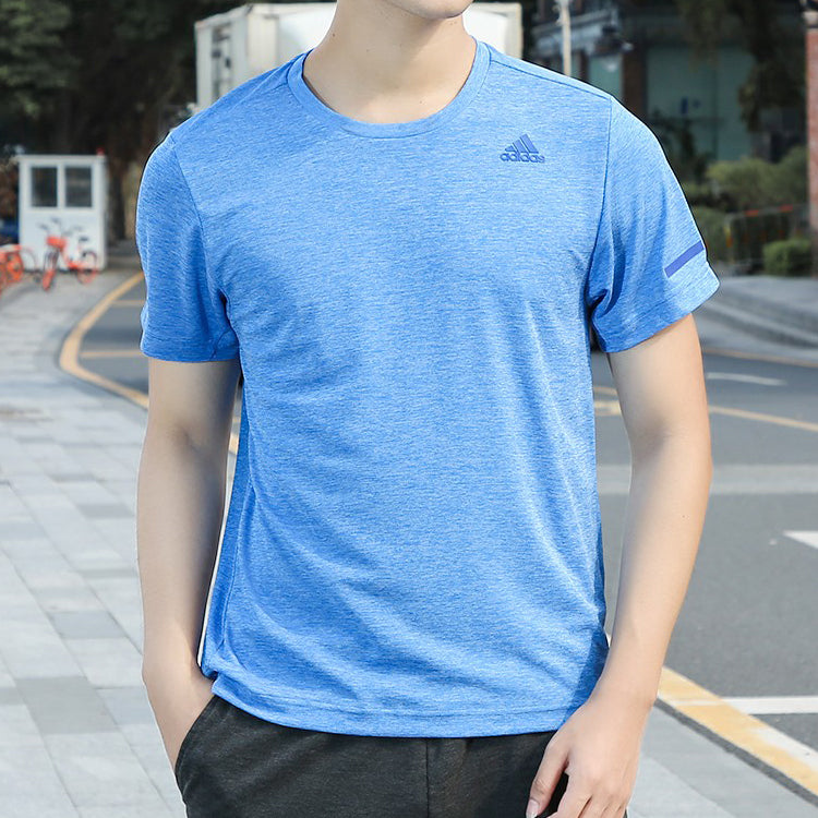 adidas CHILL TEE MTraining Sports Short-sleeve Tee Men Blue FL8582