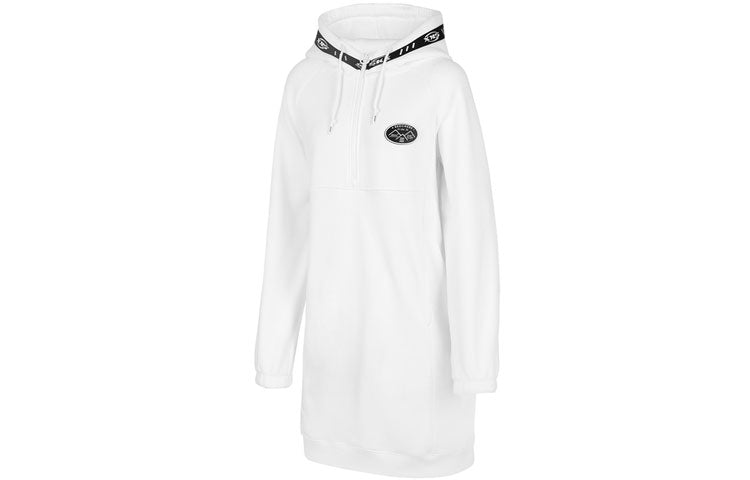 (WMNS) Skechers Performance Series Graphic Long Dress 'Purple White Black' P421W011