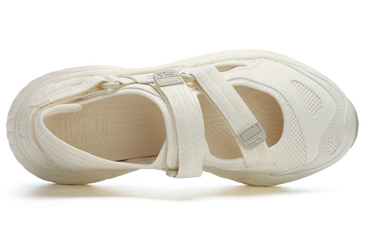 (WMNS) FILA FUSION Conch Sandals 'Cream White' T12W321401FAO