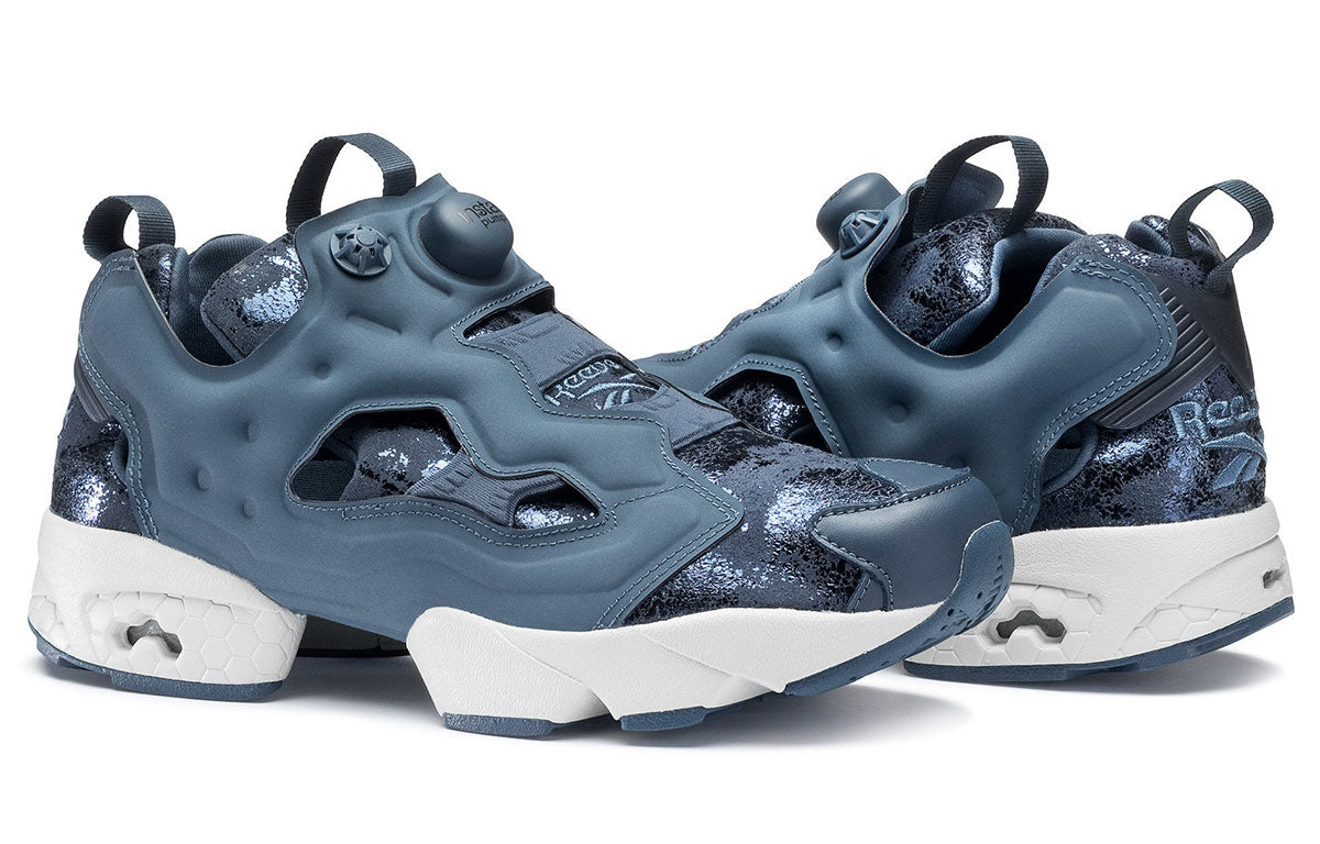 (WMNS) Reebok InstaPump Fury Hype Running Shoes Blue BS6789