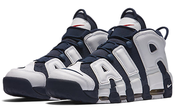 Nike Air More Uptempo 'White Blue' 414962-104(2020)
