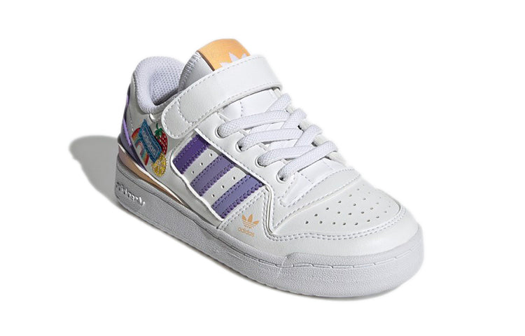 (PS) adidas Forum Low J 'Fruits & Rainbow Patches' GY8210
