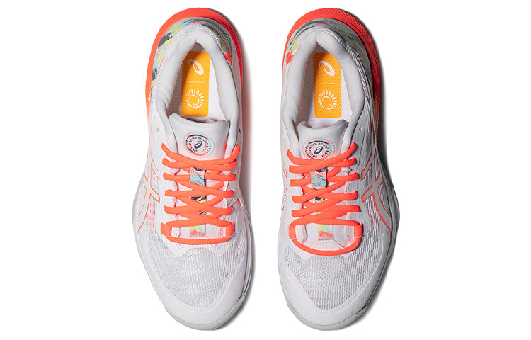 (WMNS) ASICS Gel-Tactic 'White Red' 1072A076-960