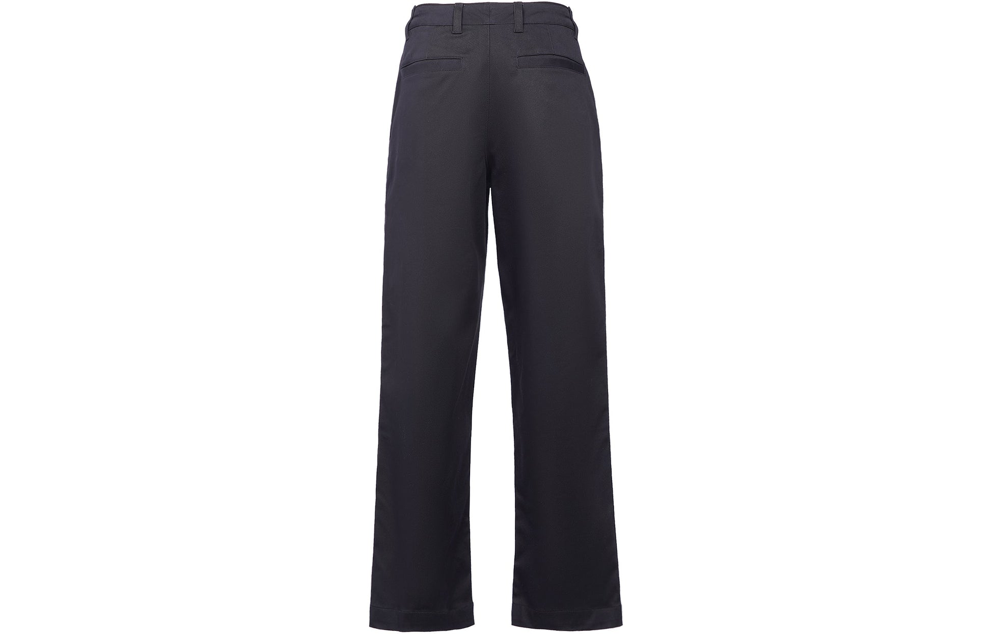 Men's Nike Life Solid Color Logo Printing Loose Straight Casual Pants/Trousers Black DX6028-010