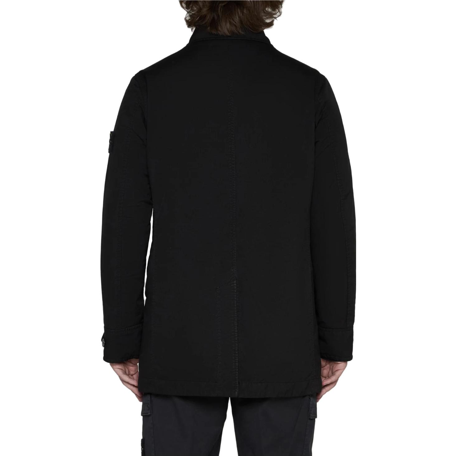 STONE ISLAND Short Trench Coat 'Black' 791542149-A0029