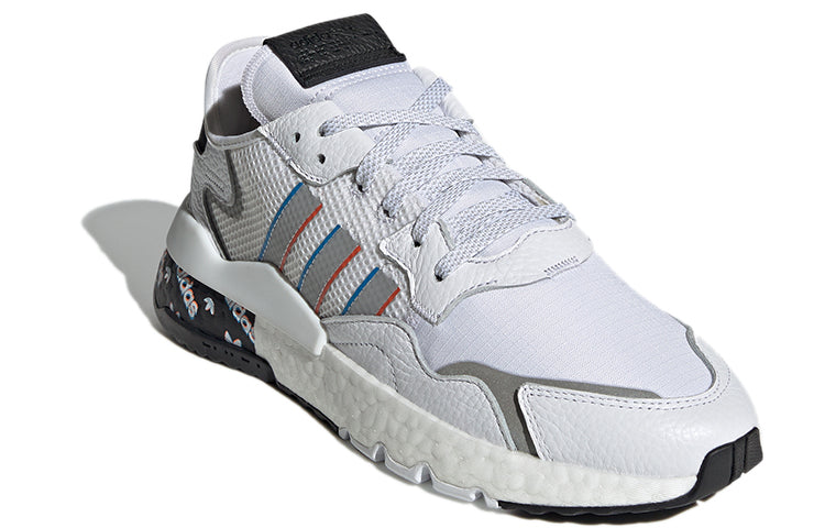 adidas originals Nite Jogger 'White Black Silver' H01719