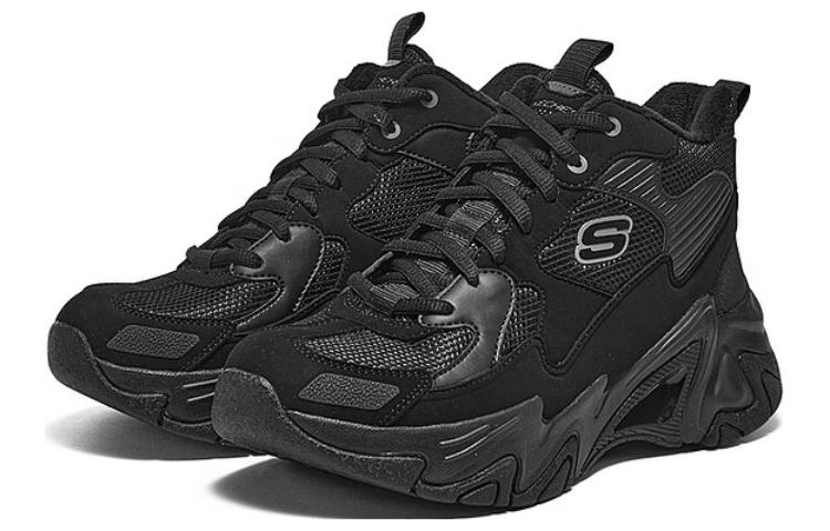 (WMNS) Skechers Sport Trainers 'Black' 896274-BBK