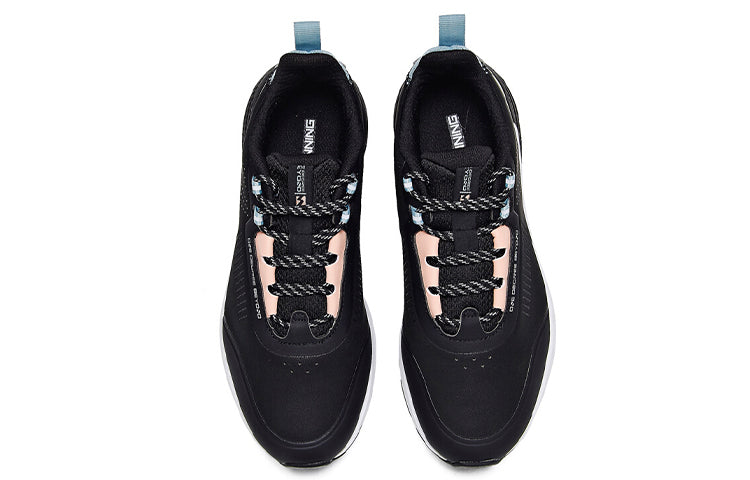(WMNS) 361 Degrees x QU!K Light Breathable Running Shoes 'Black' 581932267F-4
