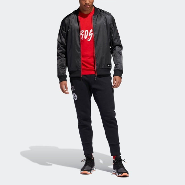adidas CNY RSE JKT Basketball Sports Jacket Black DP5744