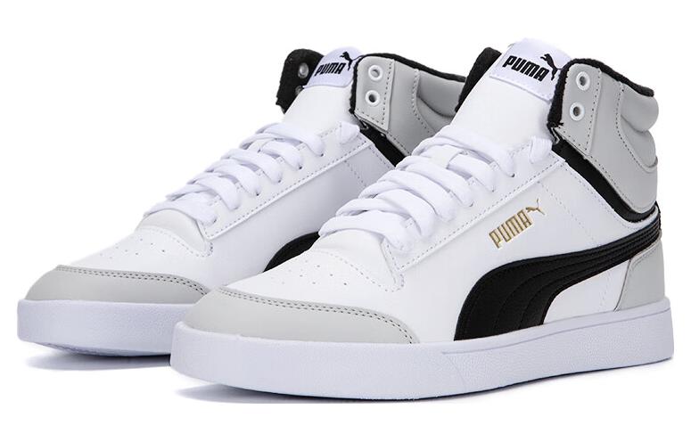 PUMA Shuffle Mid WTR 'White Black' 385551-03