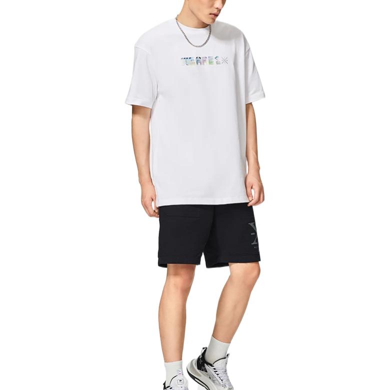 Li-Ning x Glare Way Of Wade Graphic T-shirt 'White' AHSS643-2