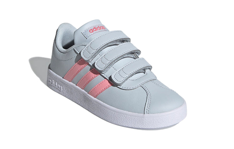 (PS) adidas VL Court 2.0 'Blue Pink' FY9272