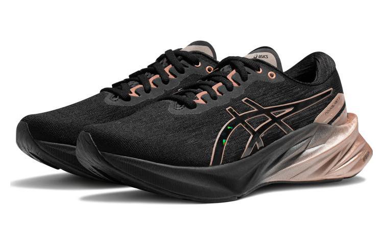 (WMNS) ASICS Novablast 3 Platinum 'Black Rose Gold' 1012B538-001