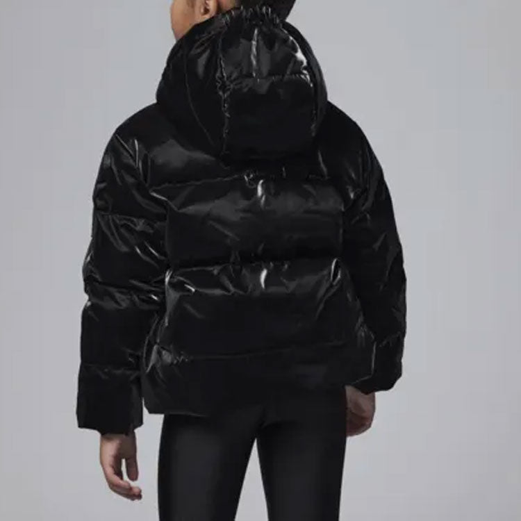 (PS) Air Jordan Jumpman Glossy Jacket 'Black' FB9263-010